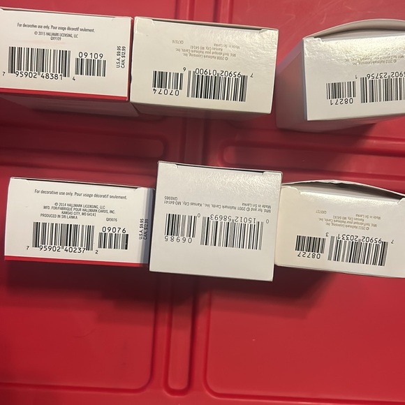 Hallmark ornaments, six different angels, bundle - Picture 5 of 5